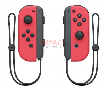HACAJABAA - Switch Left AND Right (L/ R), Wireless Controllers Neon RED