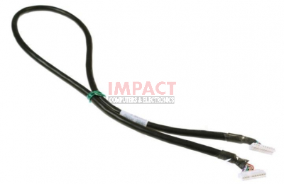 9W455 - Round Cable Runs From Sound Card to Front I/ O for Audio, 10P