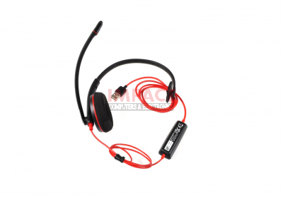 209744-22 - Black USB/Bluetooth Wireless Over-Ear Headphones