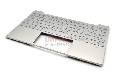 L96801-001 - TOP Cover Natural Silver TDB With Keyboard BL US