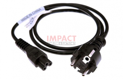 383496-021 - Power Cord (Black/ for 220V IN Europe)