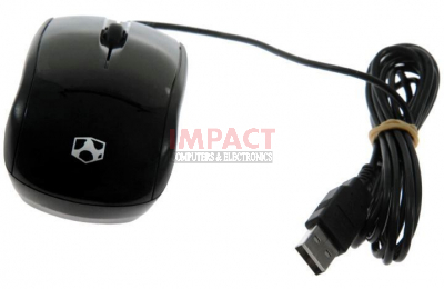 MS.PSE04.006 - Corded Mouse PS2 2 Button Wheel PowerScroll Black)