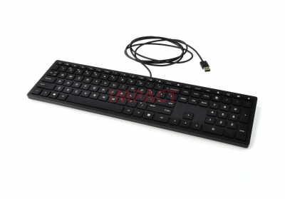 M27881-001 - 125 Wired Keyboard US black