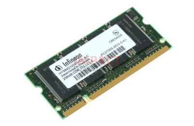 383948-001 - 256MB, 333MHZ, PC2700 DDR-SDRAM Memory (1 Dimm)