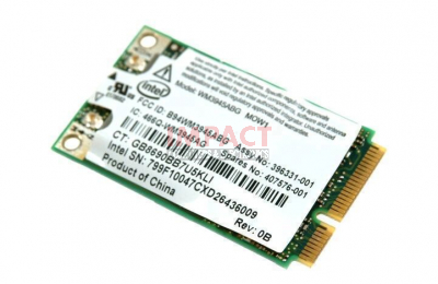 407576-001 - Mini PCI 802.11A/ B/ G Gl Wireless LAN (Wlan) Card