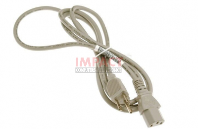 5185-1529 - Power Cord (Gray/ for 120V IN the USA and Canada)