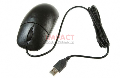 DJ301 - Black/ Silver Optical Scroll Mouse/ USB Connection