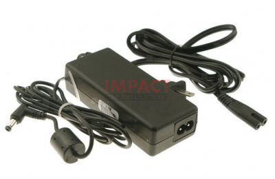 412786-001 - AC Power Adapter With Power Cord (65 Watt)