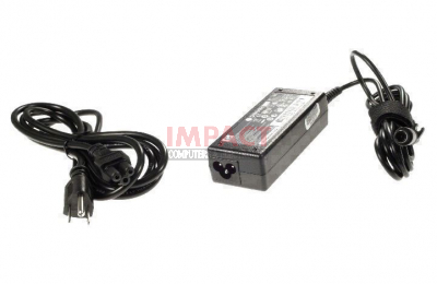 384019-001 - AC Adapter (Smart/ 18.5V/ 3.5 AH/ 65 w) with Power Cord