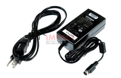 STD-1205 - AC Adapter With Power Cord (12V/ 5.0A/ 4-PIN DIN)