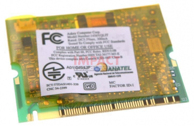 230337-001 - 56KBPS Data/ FAX (Mini PCI Modem)
