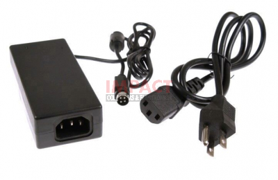 LSE9901B1250-DIN - AC Adapter With Power Cord (12V/ 4.16A)