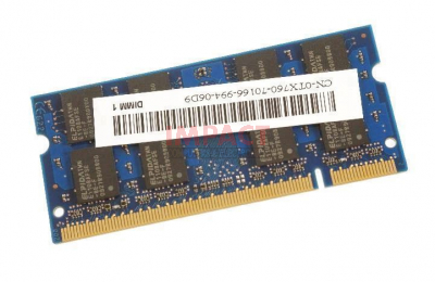 417506-001 - 2GB, 667MHZ DDR2, PC2-5300, Sdram Memory Module (Sodimm)