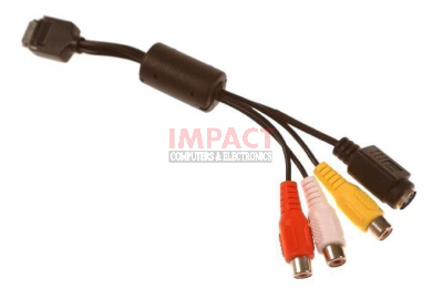 407341-001 - 4-PIN/ S-VIDEO/ RCA Cable Assembly