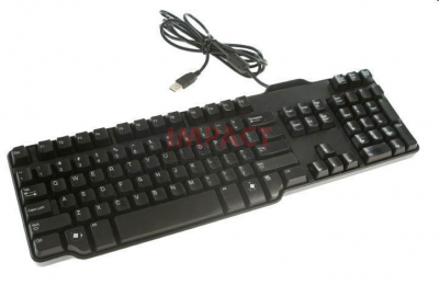 310-8475 - Keyboard, USB, Black