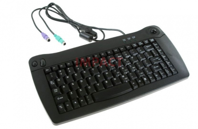 ACK-5010PB - Black PS/ 2 Mini Keyboard