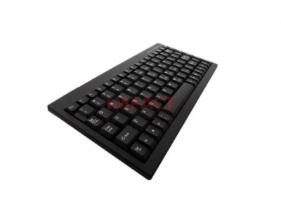 ACK-595PB - Mini PS/ 2 Keyboard With Embedded Numeric Keypad - Black