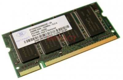 NT512D64SH8B0GN-6K - 512MB, 200-PIN, PC2700 DDR333 Memory Module (Sodimm)