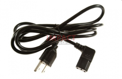 8120-5301 - Power Cord (Black) 120V USA/ Canada/ Latin America