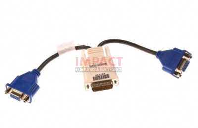 463023-001 - VGA 'y' Cable Adapter With Molex DMS-59 Connector