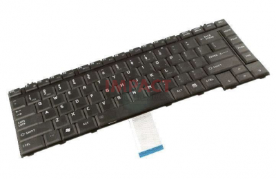 V000120240 - Keyboard, US, Black