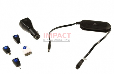 ABP04US - 15W Universal Auto/ Dual Digital Device DC Adapter with 4 Power Tips