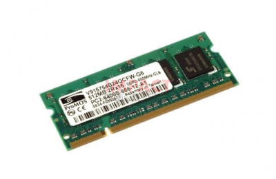 485031-004 - 512MB, 800MHZ, 200-PIN, PC2-6400, Sdram Memory Module (Sodimm)