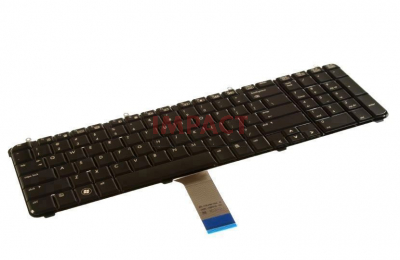 519266-001 - Standard FULL-SIZE Keyboard Assembly (Imr, Espresso Black USA)