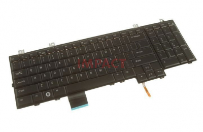 D3501-BL - US Keyboard Unit (Black, Backlit, 17