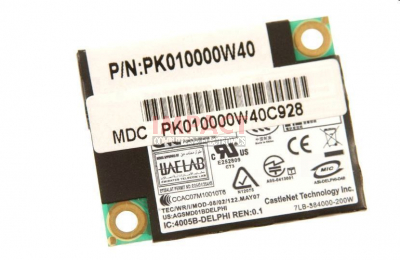 PK010000W40 - V.92/ V.90 56KBPS Modem Module