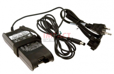 0PG728 - AC Adapter With Power Cord (19 Volt/ 65 Watt/ Sensor (7.4MM))