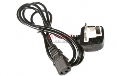 121259-001 - Power Cord (Black/ 18 AWG/ UK/ Desktop)