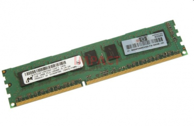 501539-001 - 1GB (128MBX8), 1333MHZ, PC3-10600E, Unregistered Dimm Memory Module