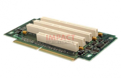 159128-001 - Riser Board and Brace, 32/ 64 BIT Four Slot PCI Backplane Board