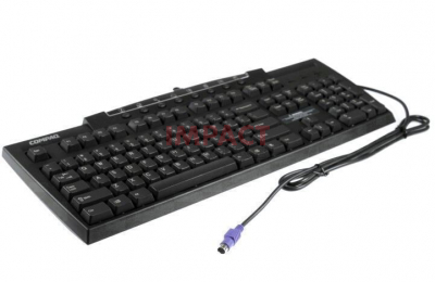 164996-001 - Easy Access PS/ 2 Windows Keyboard Assembly (Carbon Black USA)