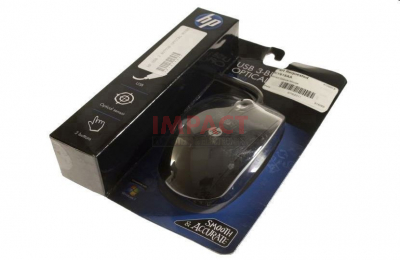 537749-001 - USB TWO-BUTTON Scroll Wheel Optical Mouse (Jack Black)