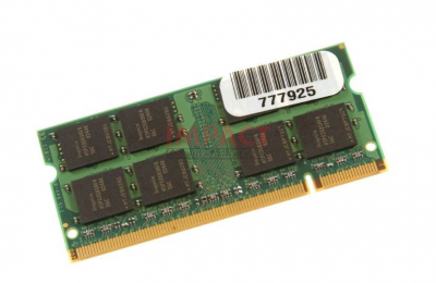 598855-001 - 4GB, 800MHZ, PC2-6400, DDR2 Sdram Memory Module (Sodimm)