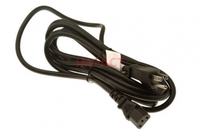 187335-001 - Power Cord (Black for 120V IN USA, Canada, and Mexico)
