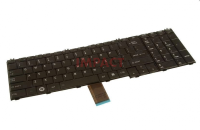 K000098090 - Keyboard, US, Black