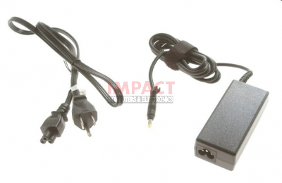 613149-001 - AC Adapter With Power Cord (65-Watt)