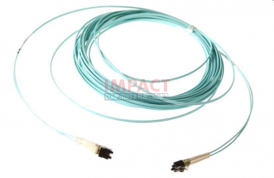 AJ837A - LC to LC MULTI-MODE OM3 2-Fiber 15.0M 1-Pack Fiber Optic Cable