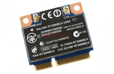 602992-001 - Realink RT3090BC4 802.11B/ G/ n 1X1 Wifi and Bluetooth 2.1