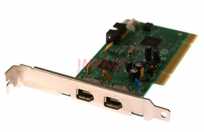 287476-001 - PCI Interface Card Ieee 1394 (Firewire) With 3 Ports (2 EXT/ 1 INT)