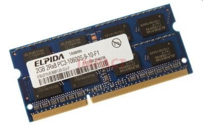 572293-D88 - 2GB Memory Module (Sodimm, PC3-10600 CL9, DPC)