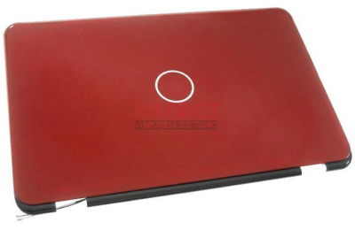 C6H33 - LCD Back Cover, Red, Wlan, with out Hinge