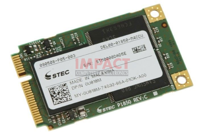 U818M - Parts for Dell - 32GB Hard Drive (SSD, Pata, 4GX8, Stec