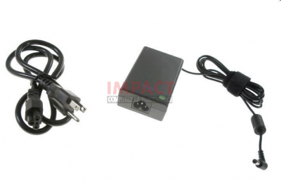 12J0539 - AC Adapter (3PRONG/ 19V/ 2.4A) With Power Cord