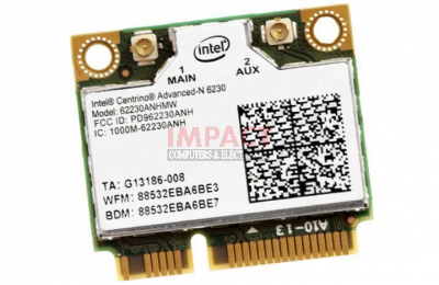 62230ANHMW - Intel ADVANCED-N Bluetooth Minicard