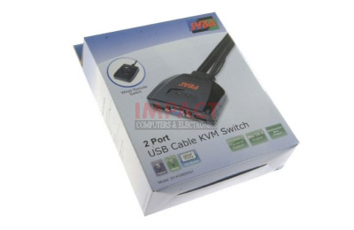 KV-S12 - 2-Port USB KVM 2 PC to 1 Monitor Switch