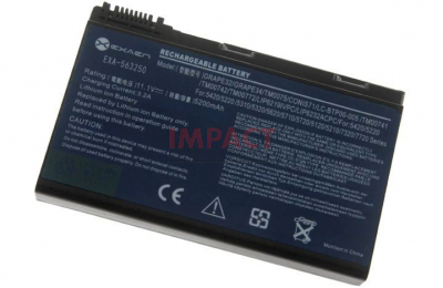 EXA-563250 - Battery Pack, Extensa, TM, 6C, 4400MAH (BT.00605.022)